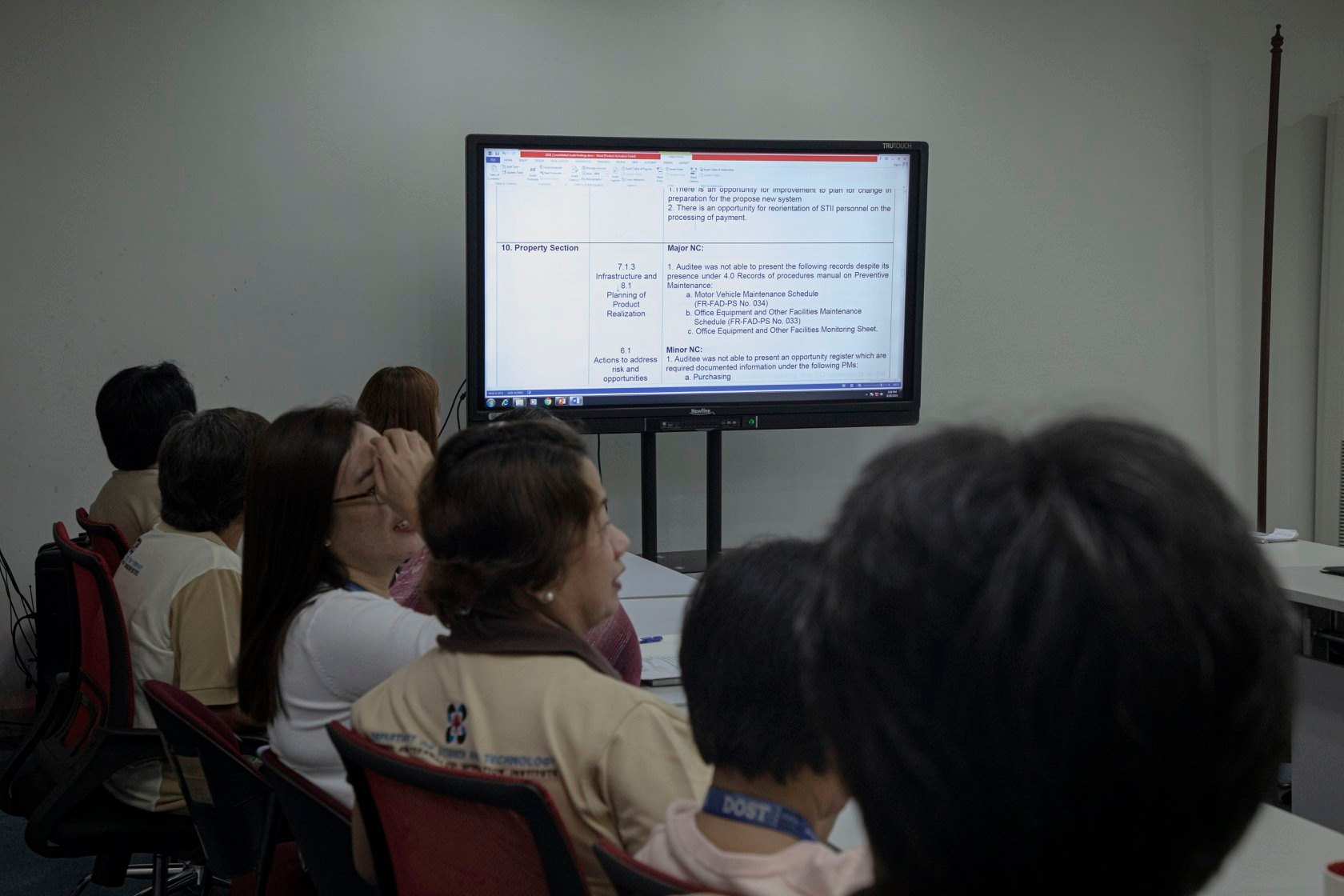 2019 Internal Audit Closing Meeting